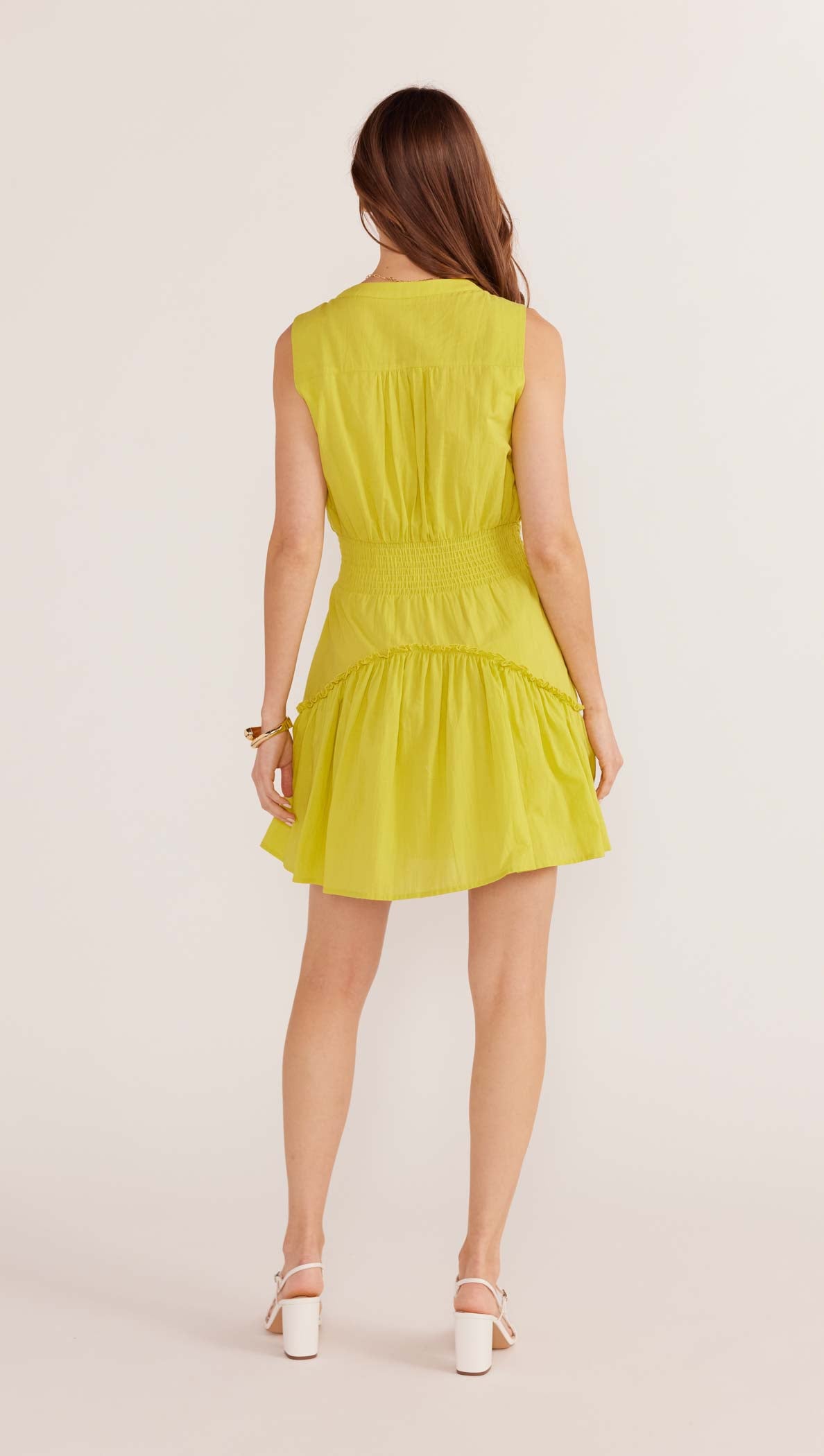 Minkpink Mariposa Drop Waist Mini Dress - Final Sale