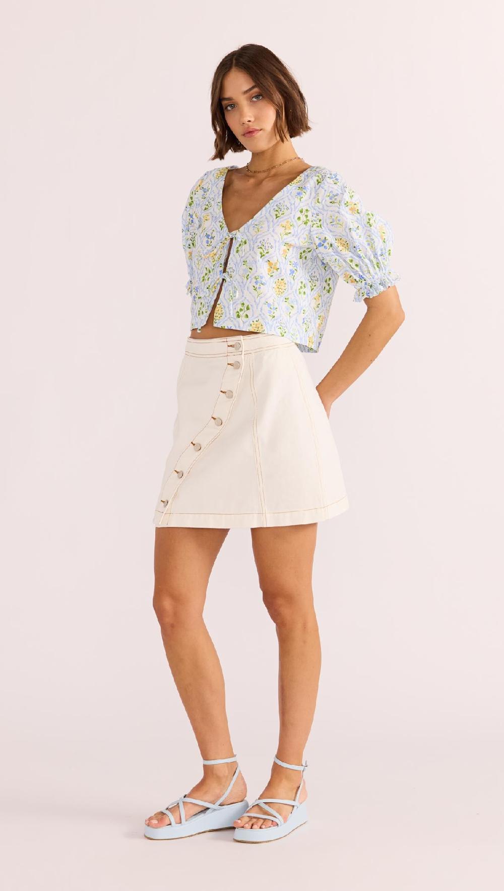 Minkpink Meadow Tie Top