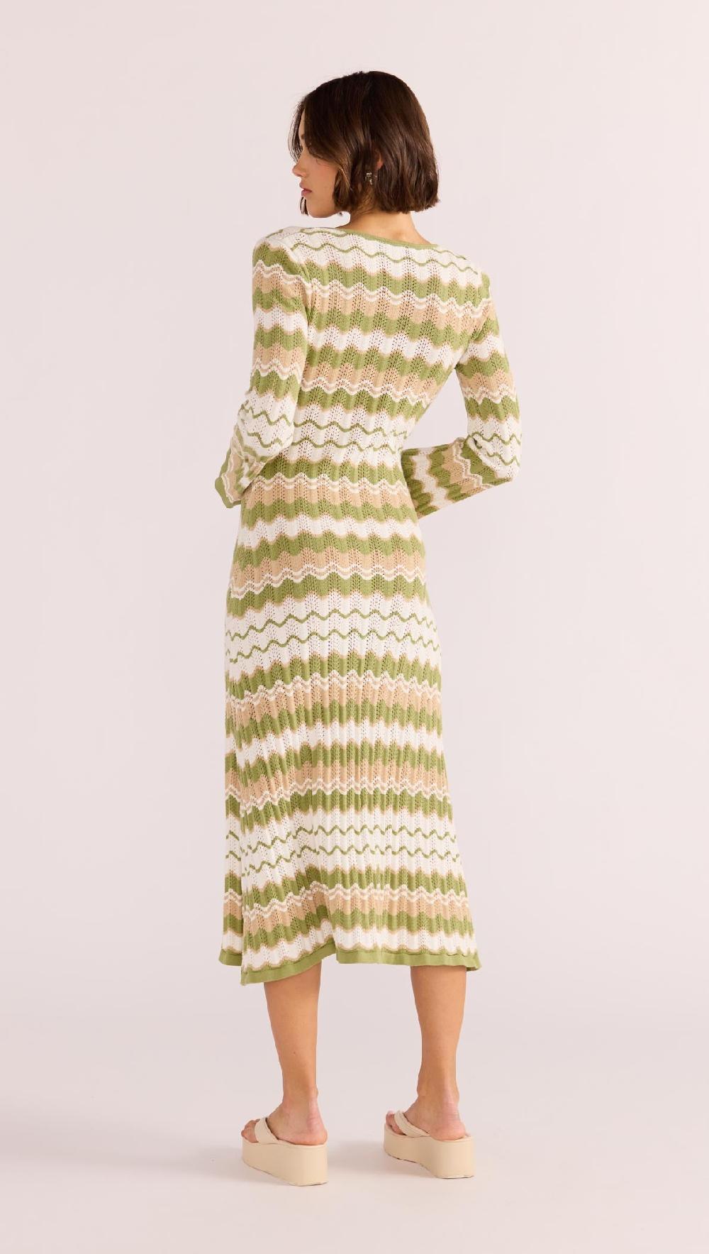 Minkpink Melody Knit Midi Dress