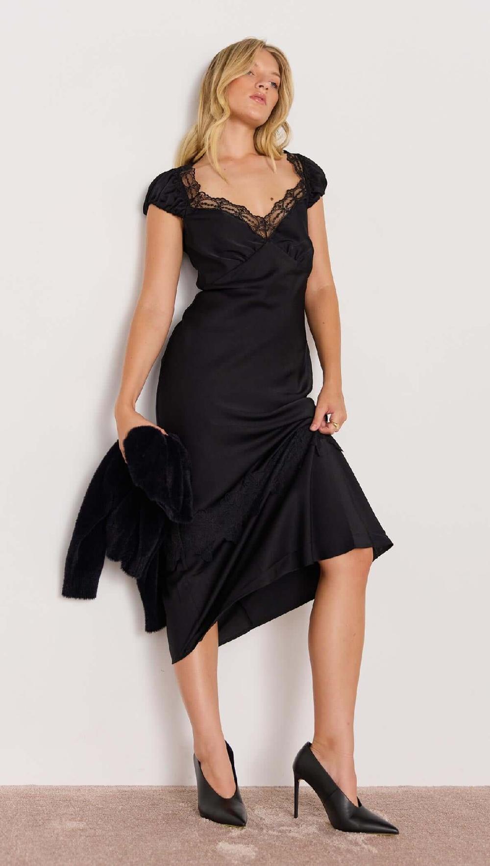 Minkpink Momento Bias Midi Dress