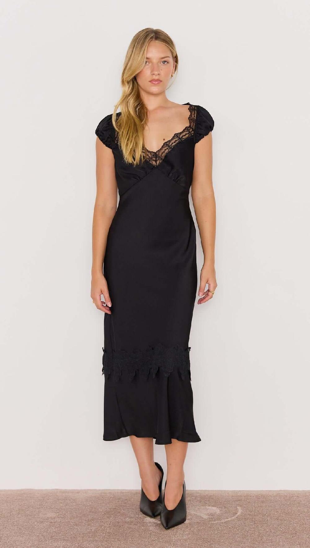 minkpink Momento Bias Midi Dress