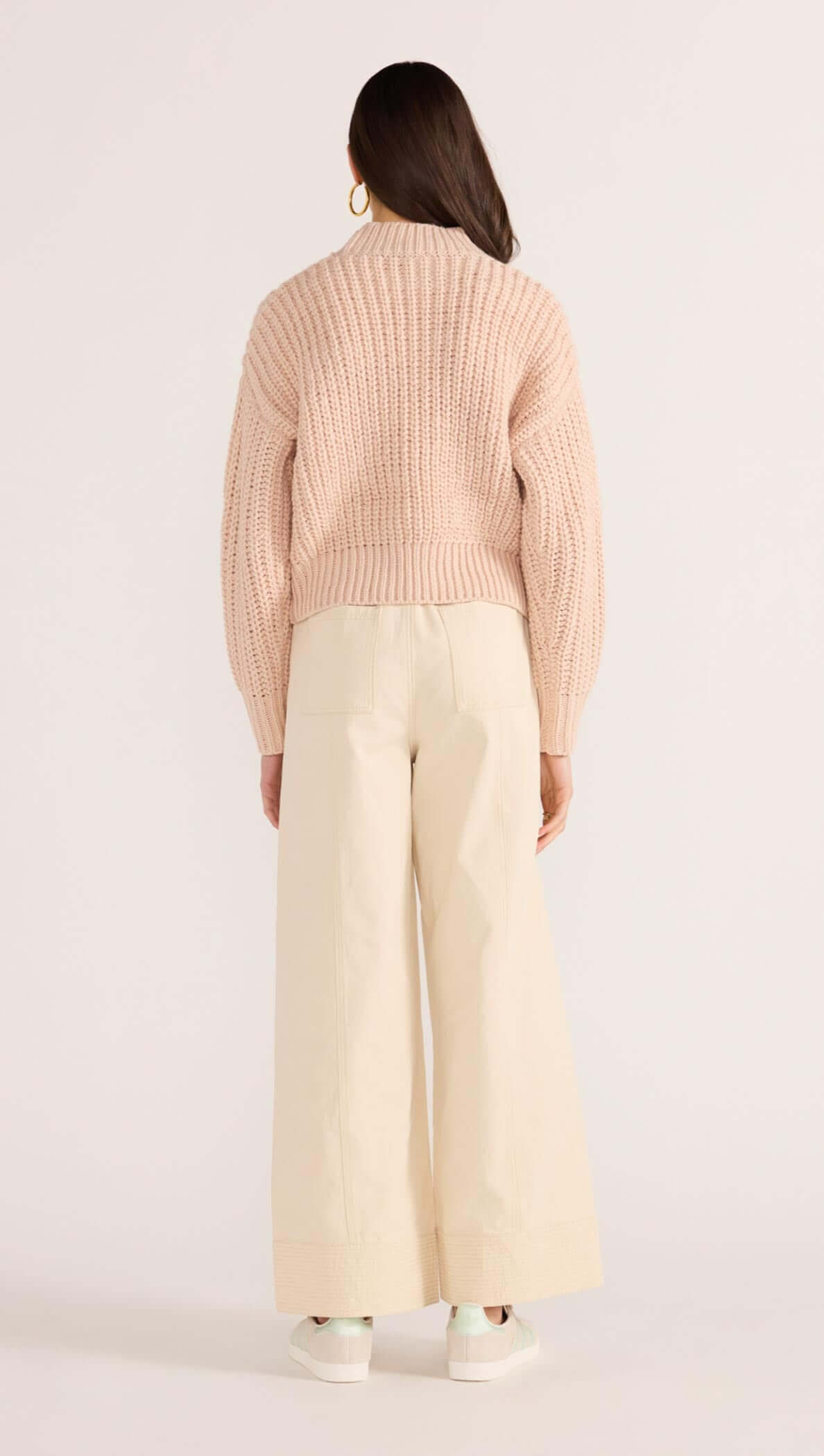 Minkpink Myles Knit Jumper - Blush Pink