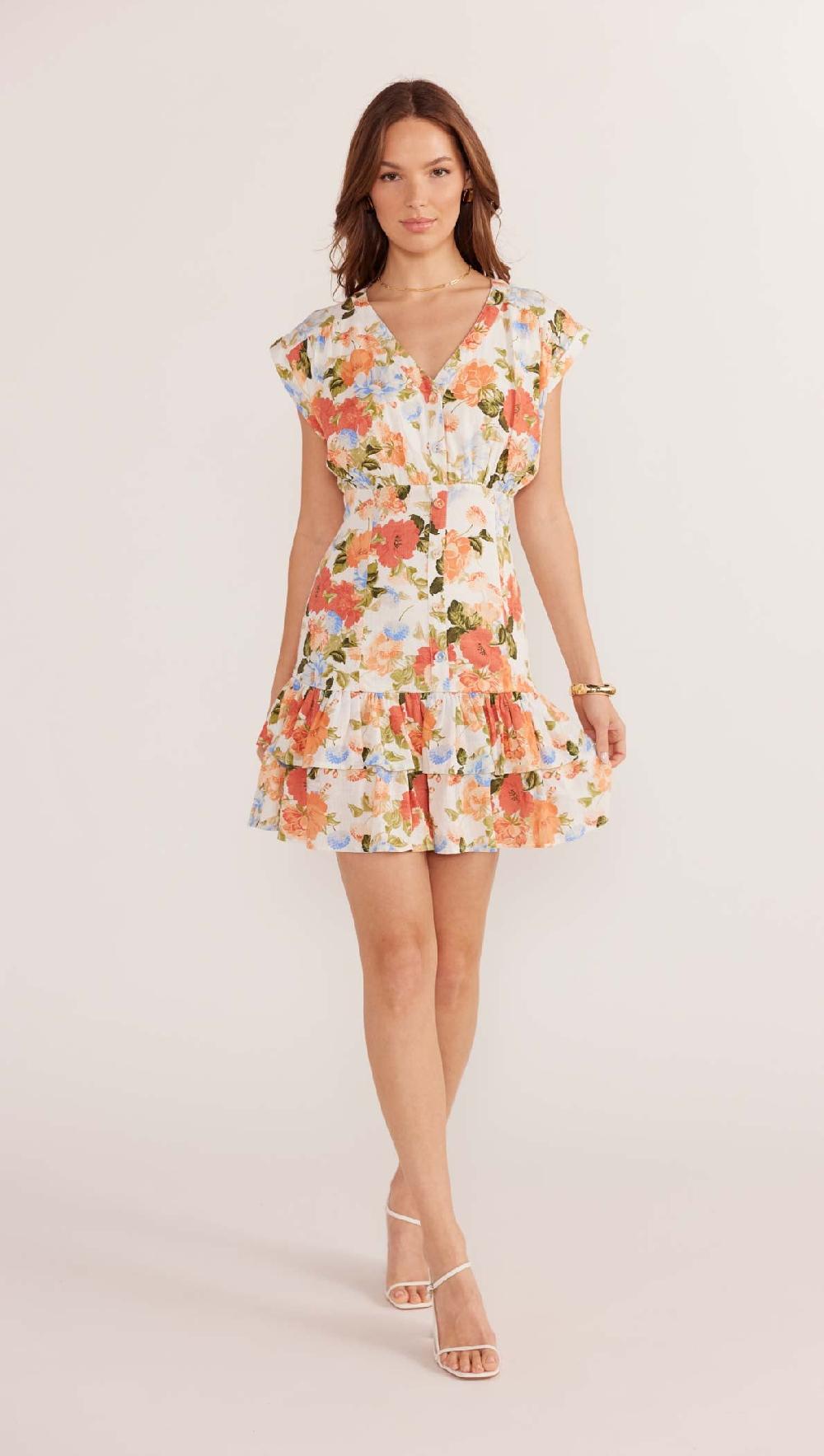 Minkpink Naia Button Up Mini Dress