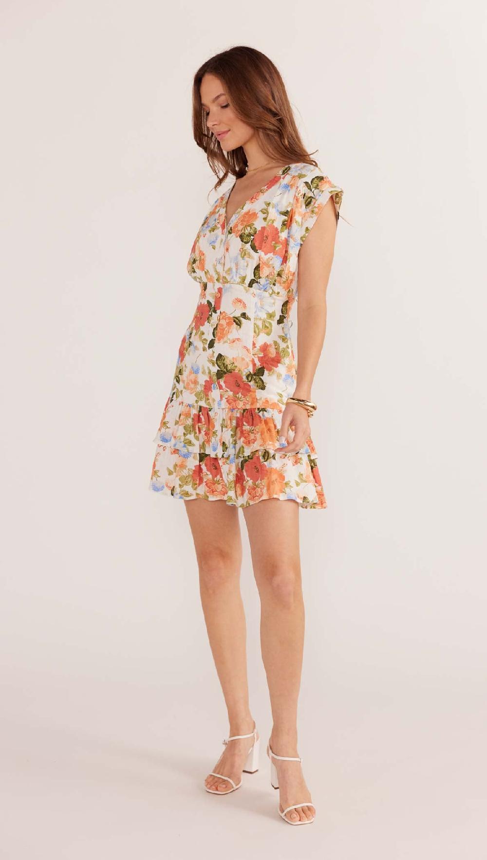 Minkpink Naia Button Up Mini Dress