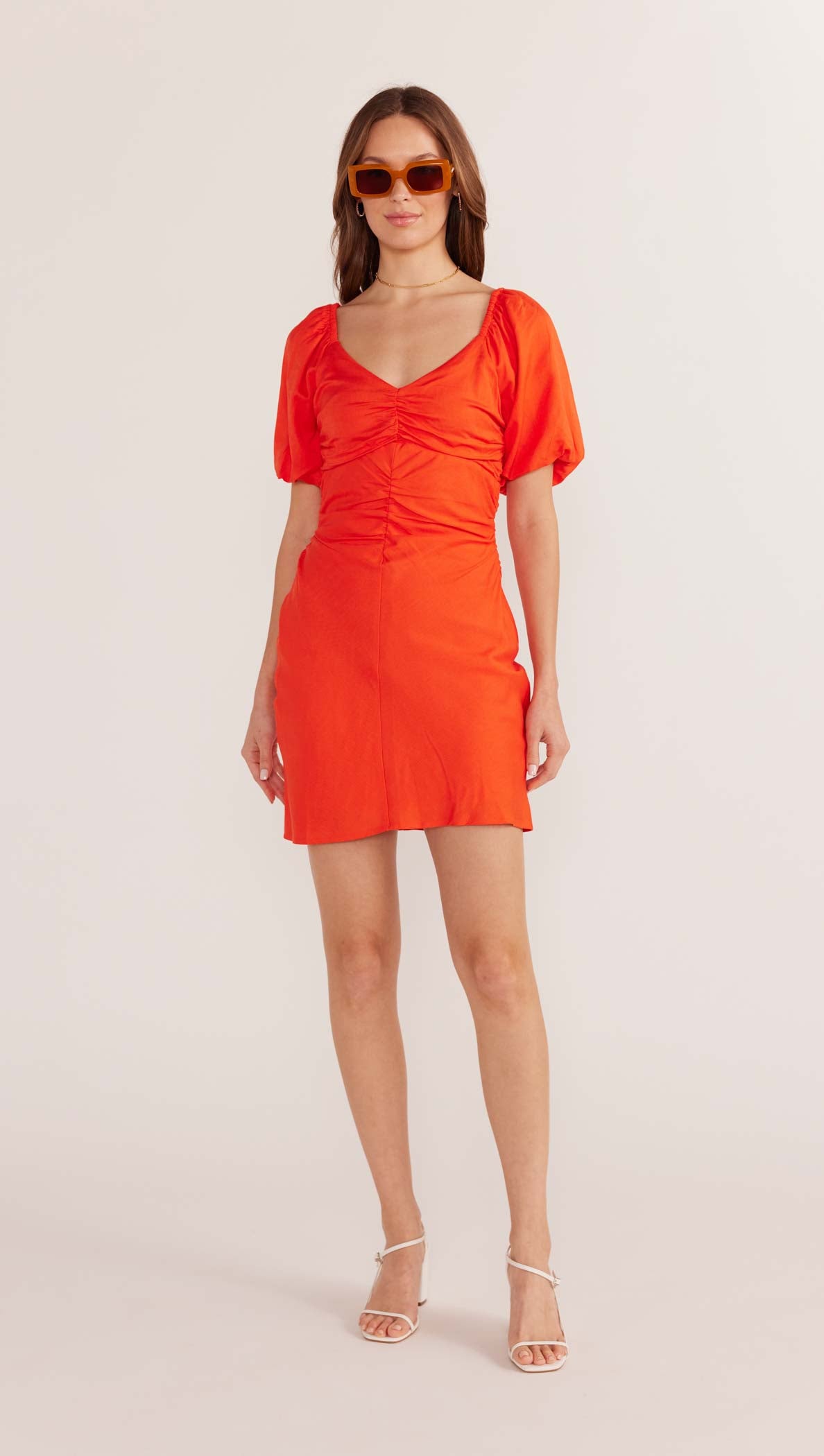 Minkpink Nerida Ruched Mini Dress - Final Sale