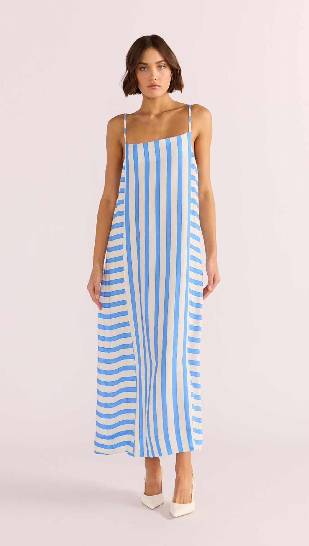 Minkpink Nimue Stripe Midi Dress