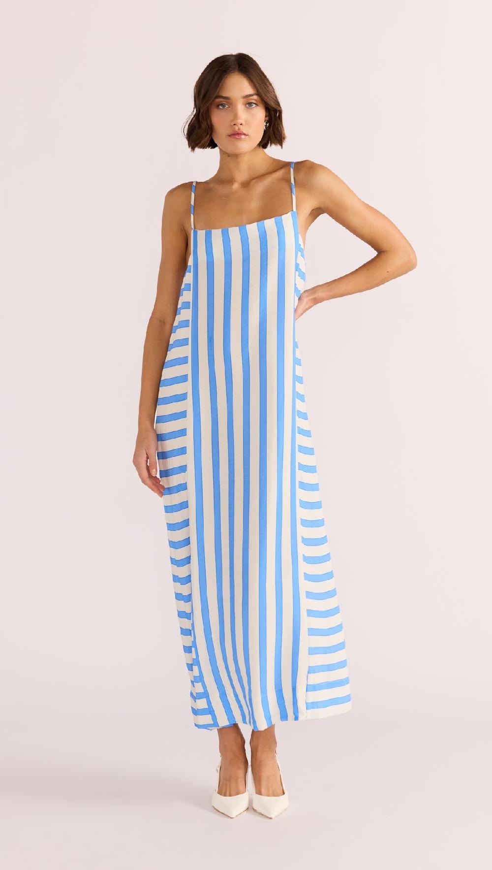 minkpink Nimue Stripe Midi Dress