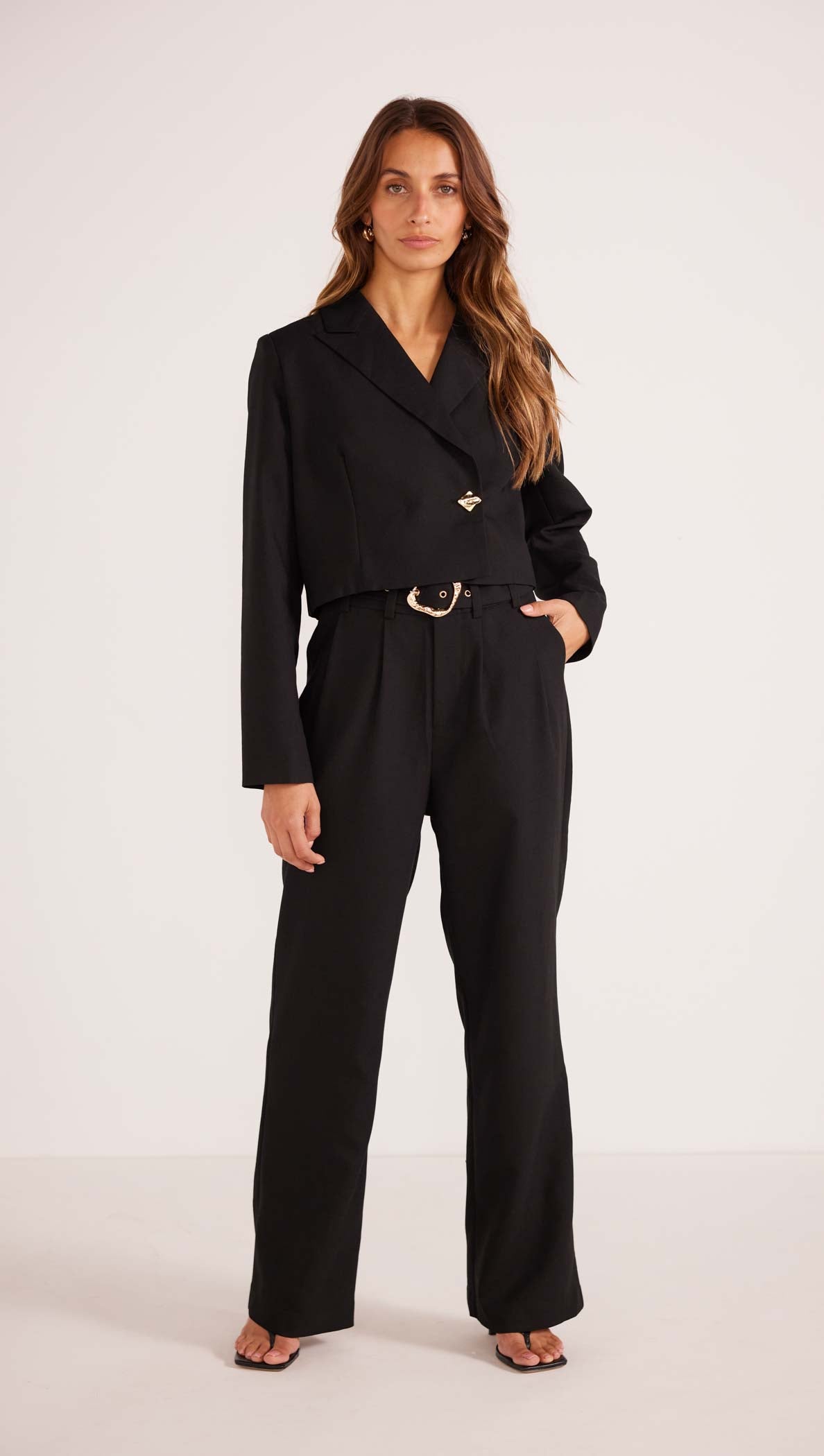 Minkpink Nora Cropped Blazer - Final Sale