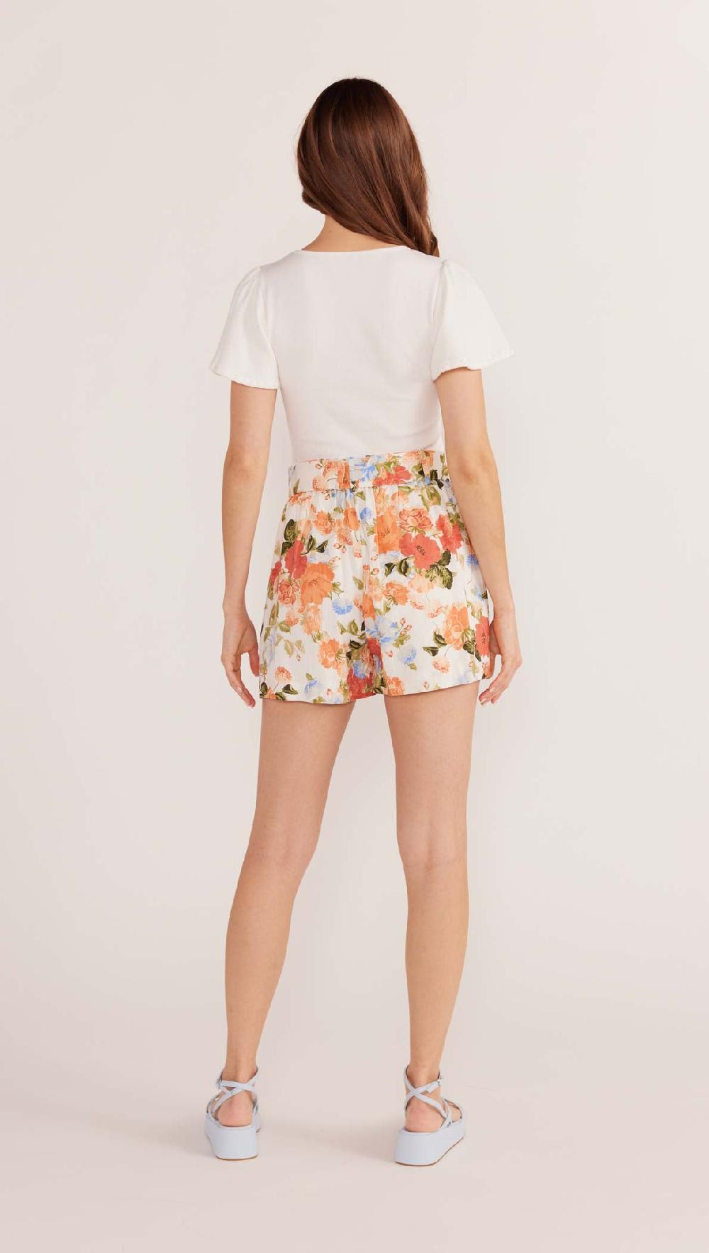 Minkpink Odette Flutter Sleeve Tee - Final Sale