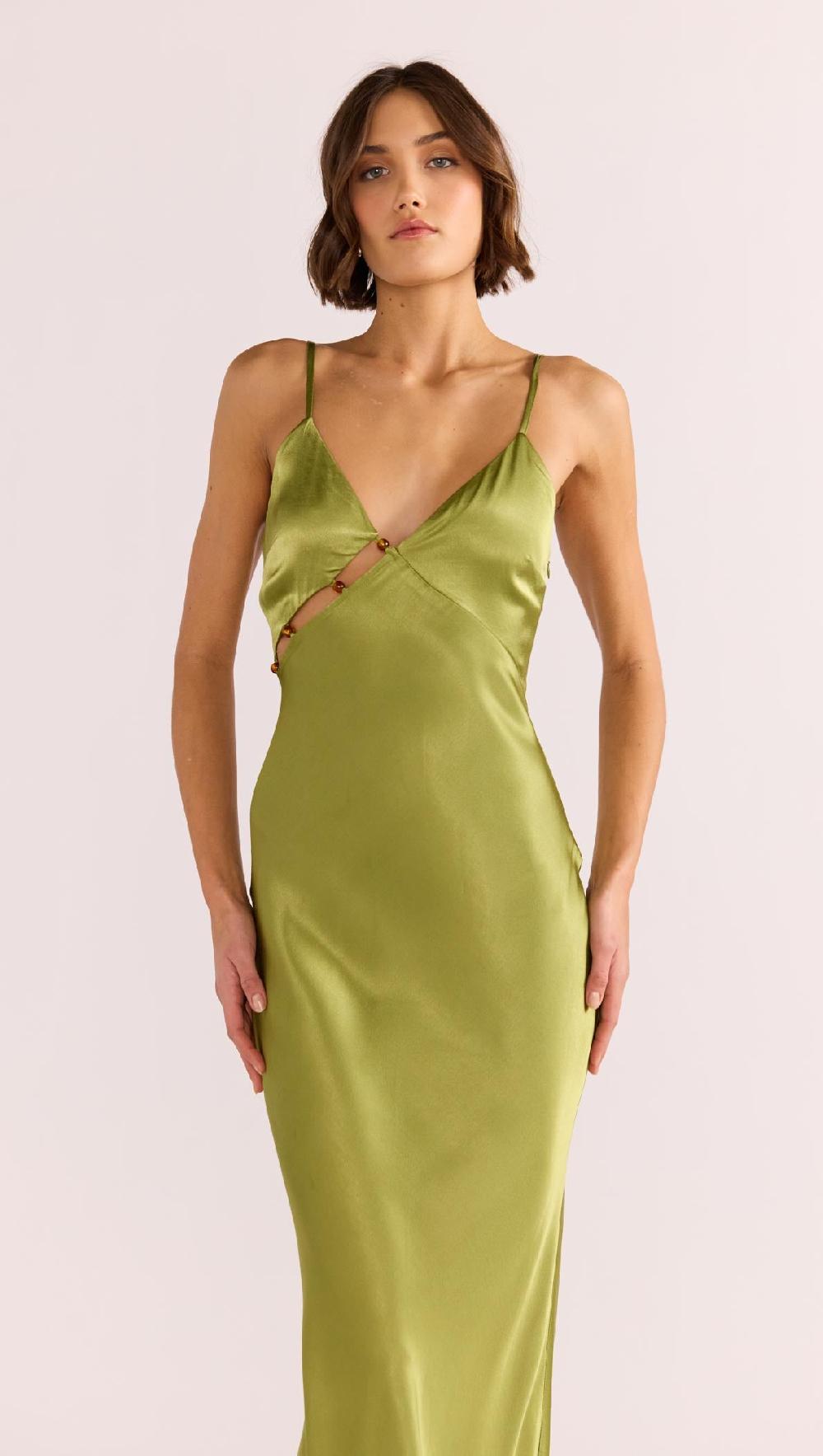 Minkpink Olympia Bead Midi Dress