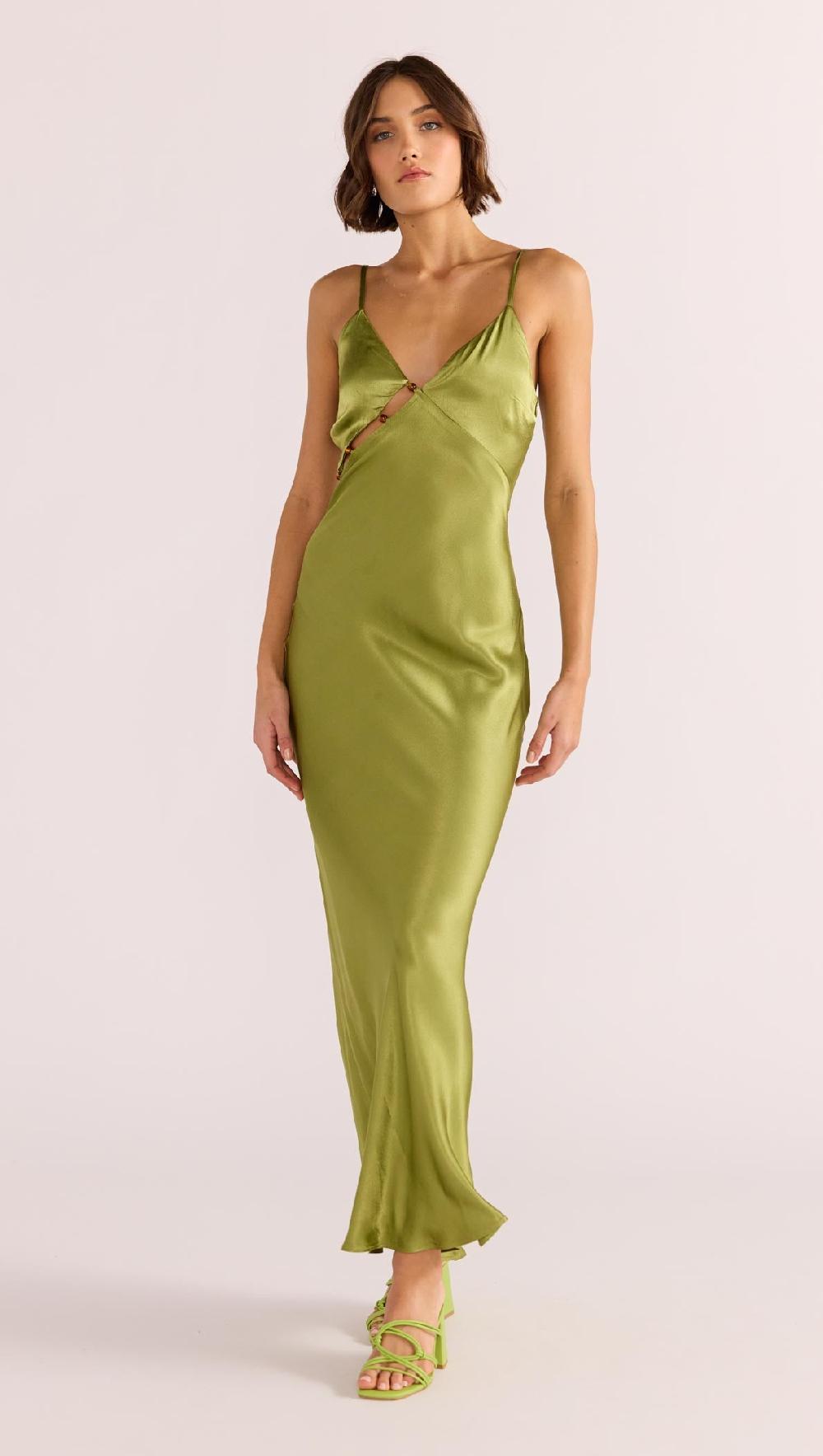 minkpink Olympia Bead Midi Dress