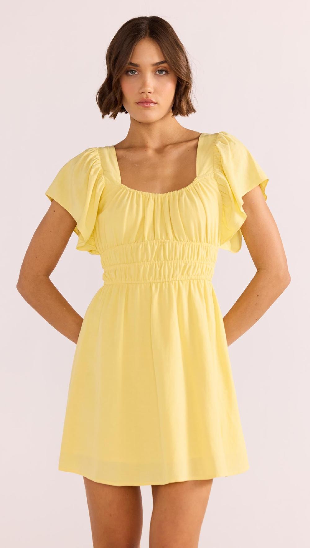 Minkpink Ophelia Flutter Mini Dress