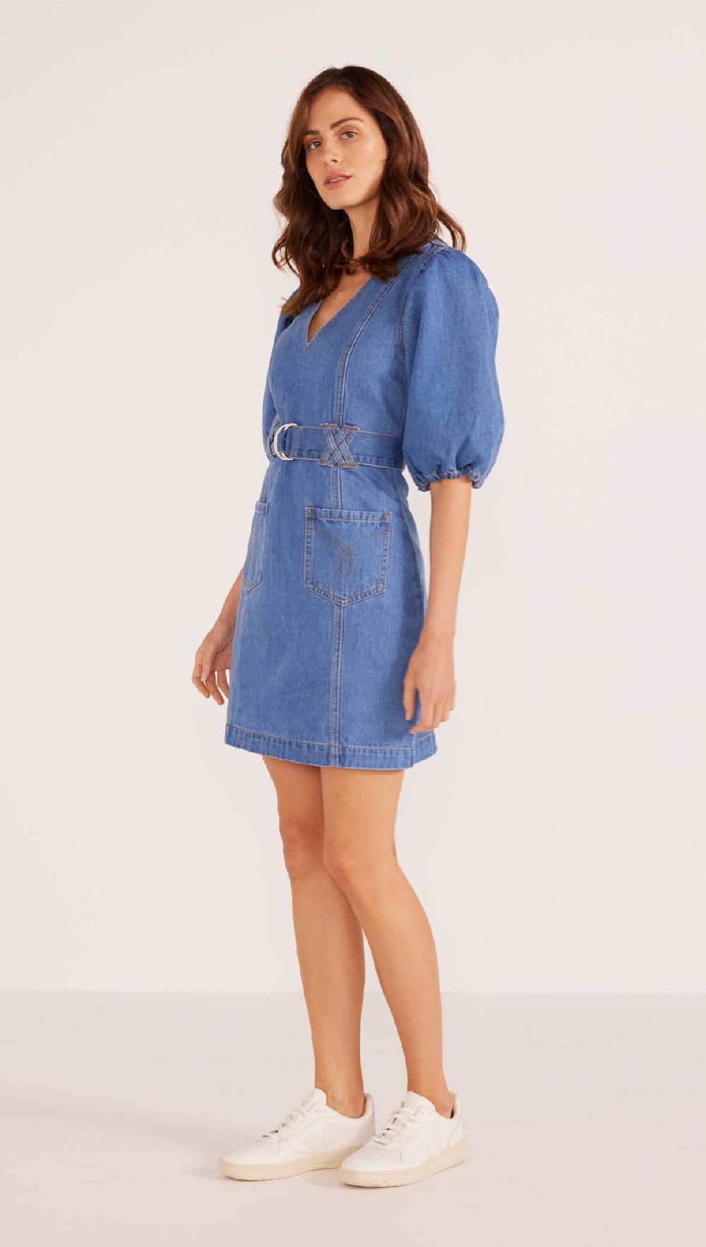 Minkpink Peyton Denim Mini Dress - Final Sale