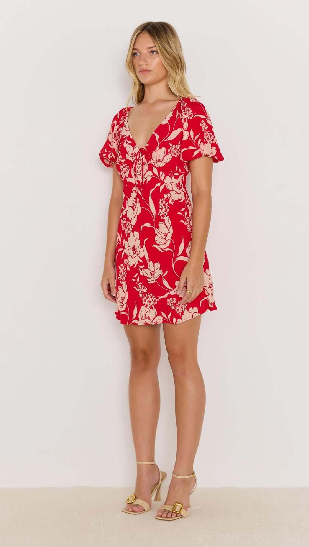 Minkpink Poppy Mini Dress - Red