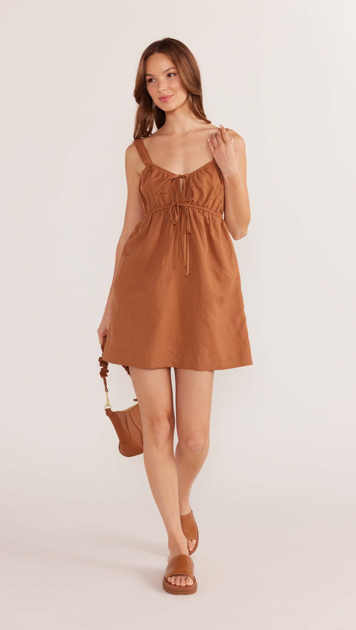 Minkpink Rya Elasticated Mini Dress - Final Sale