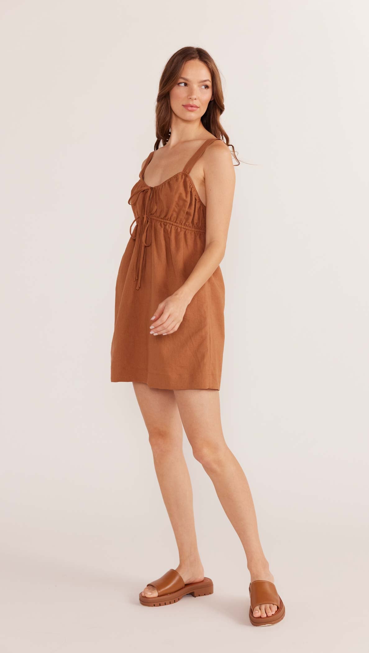 Minkpink Rya Elasticated Mini Dress - Final Sale