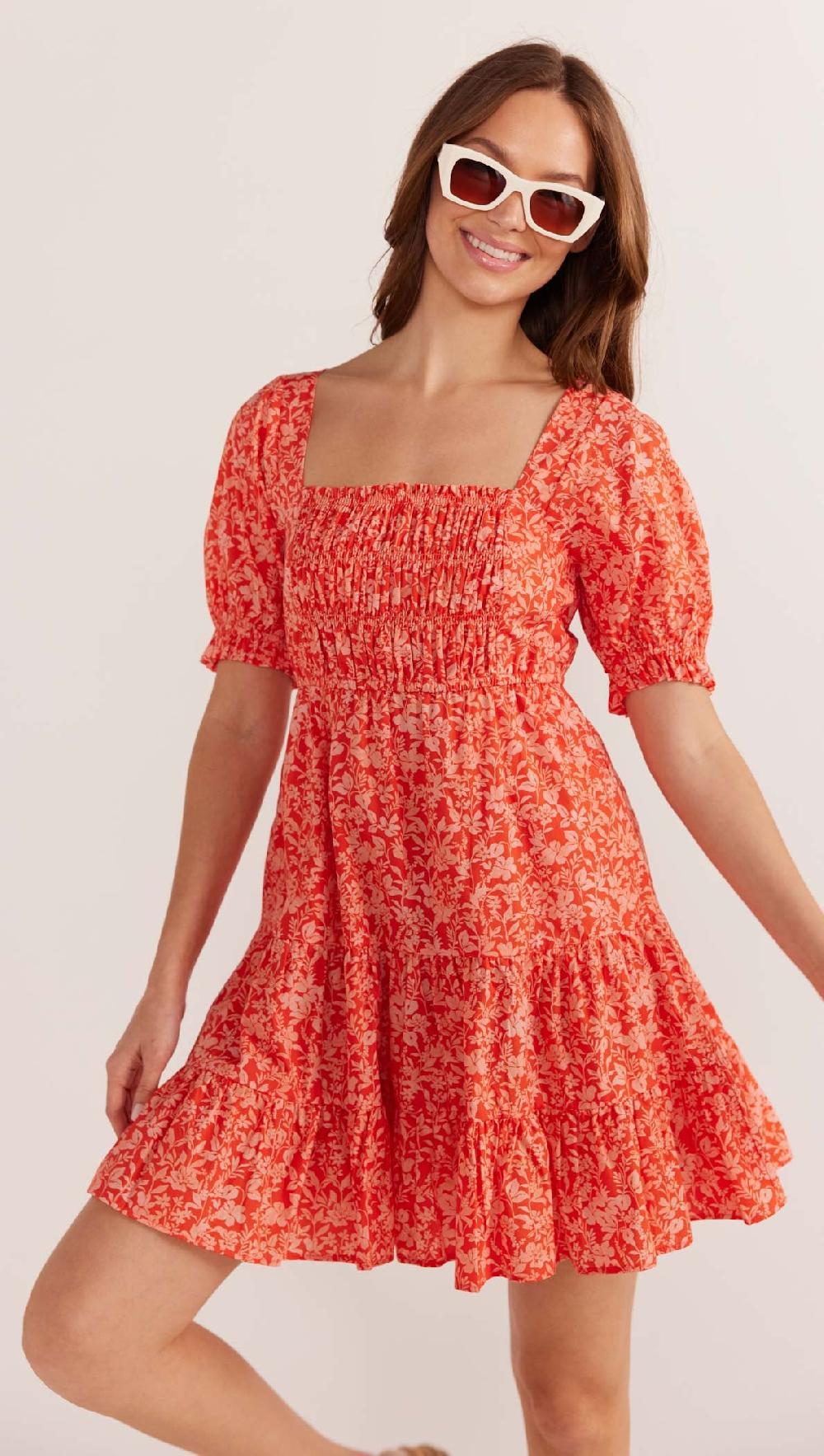 Minkpink Shayna Puff Sleeve Mini Dress - Final Sale