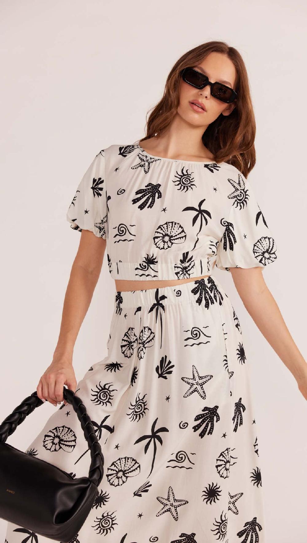 minkpink Shell Crop Top - Final Sale