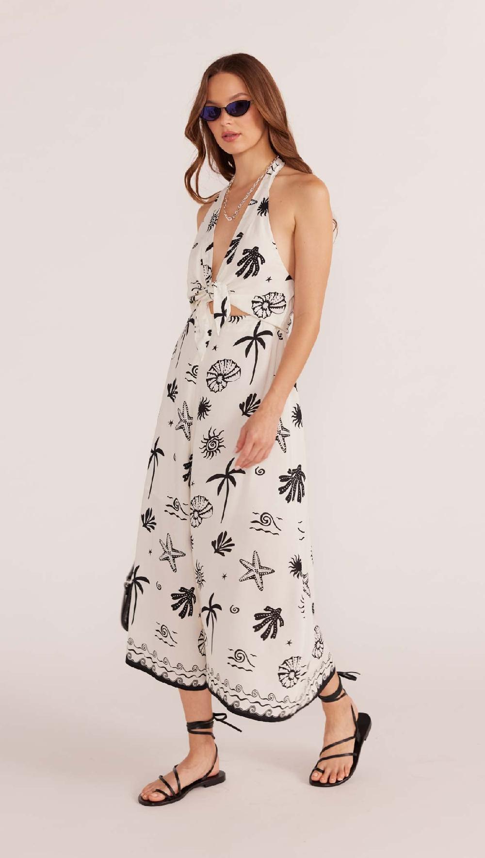 Minkpink Shell Halter Midi Dress - Final Sale