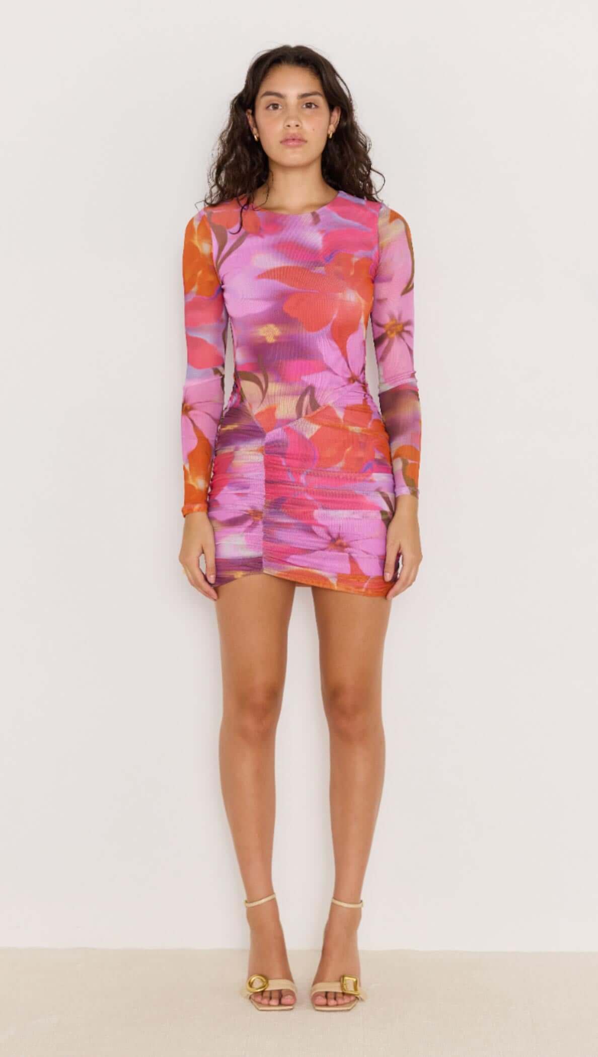 Minkpink Sierra Mesh Mini Dress