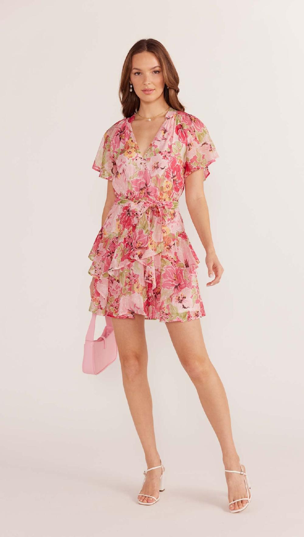Minkpink Simone Flutter Mini Dress - Final Sale