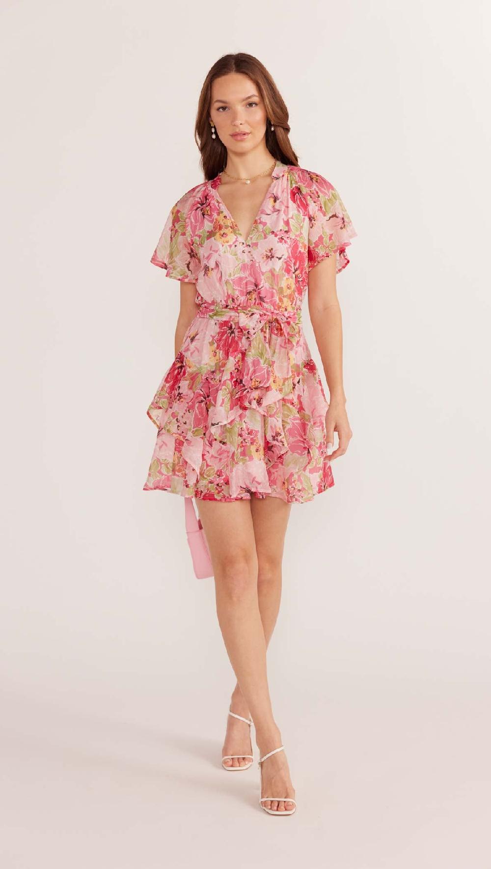 Minkpink Simone Flutter Mini Dress - Final Sale