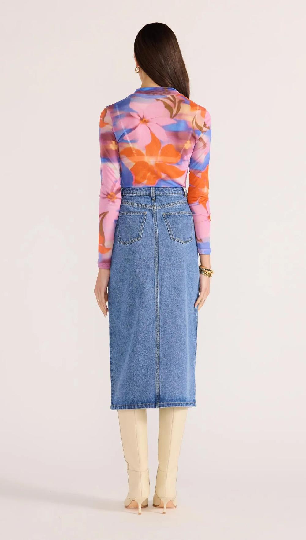 Minkpink Sommer Mesh Skivvy Top