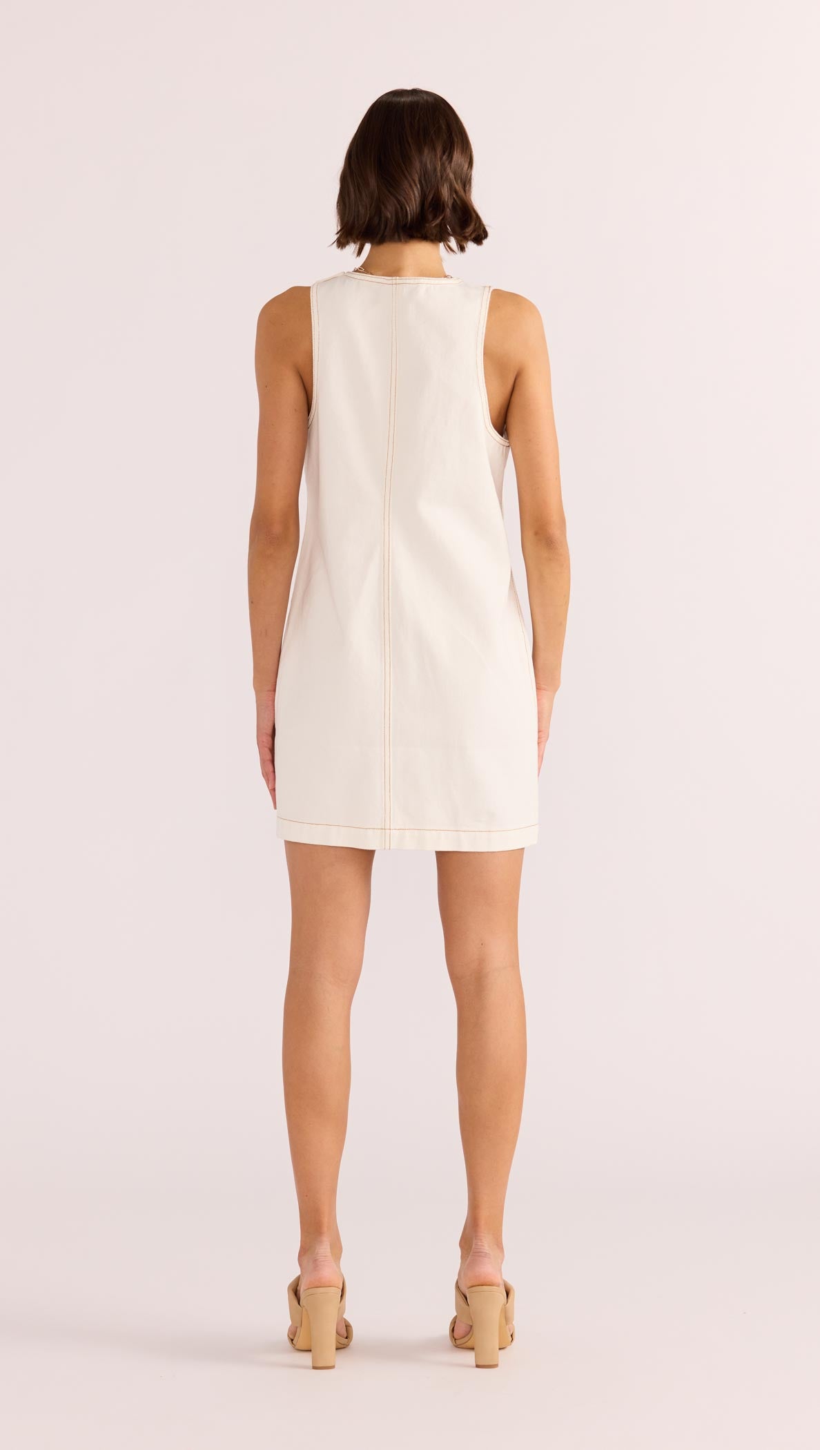 Minkpink Tabitha Wave Button Mini Dress