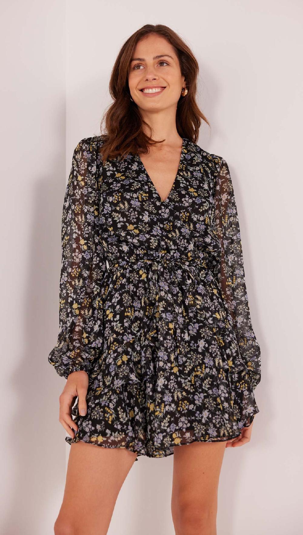 Minkpink Taylee Long Sleeve Mini Dress - Final Sale