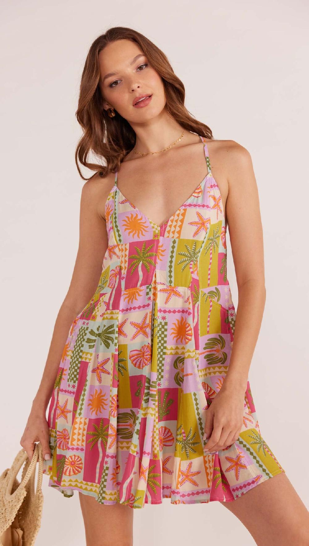 Minkpink Under The Sea Mini Dress - Final Sale