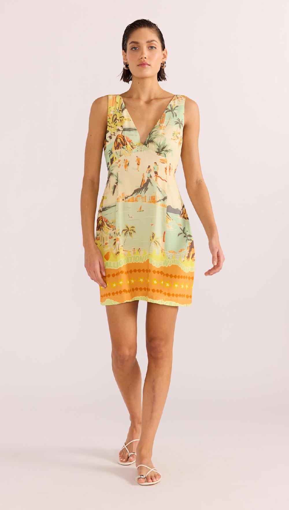 Minkpink Vacanza Mini Dress