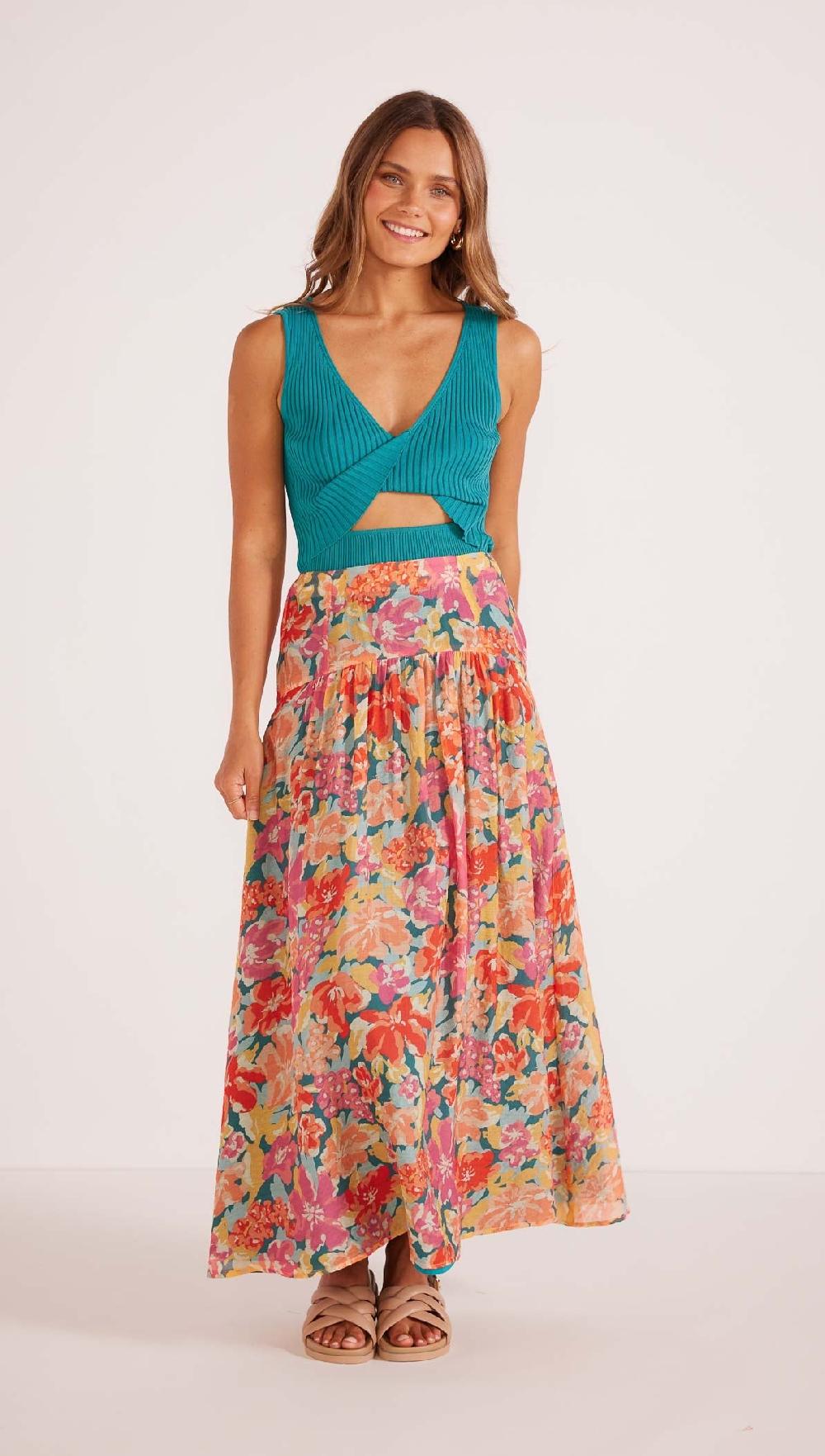 Minkpink Valla Midi Skirt - Final Sale