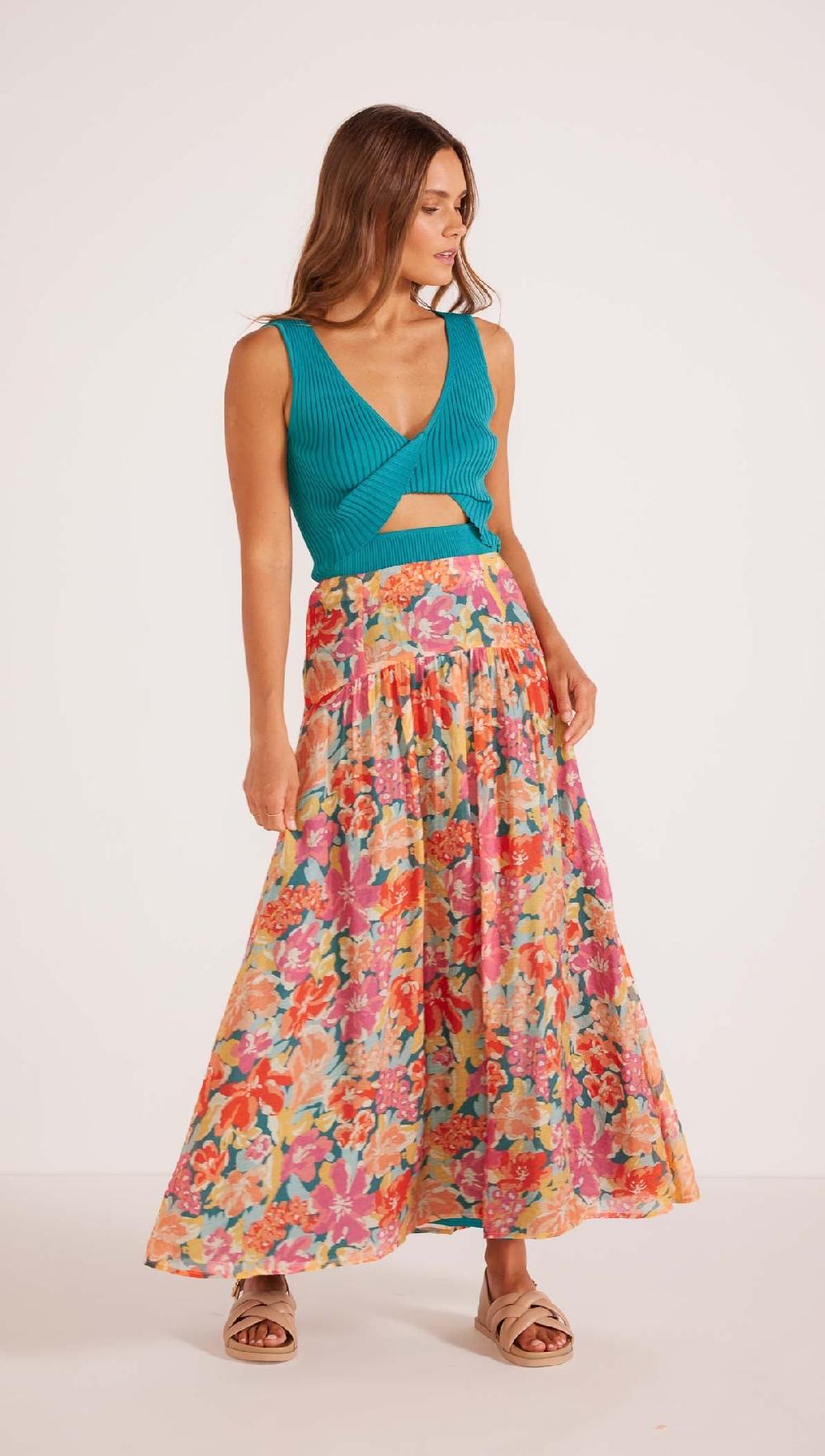 minkpink Valla Midi Skirt - Final Sale