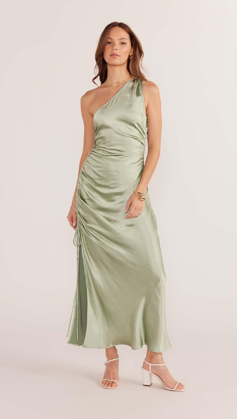 minkpink Verda One Shoulder Midi Dress - Final Sale