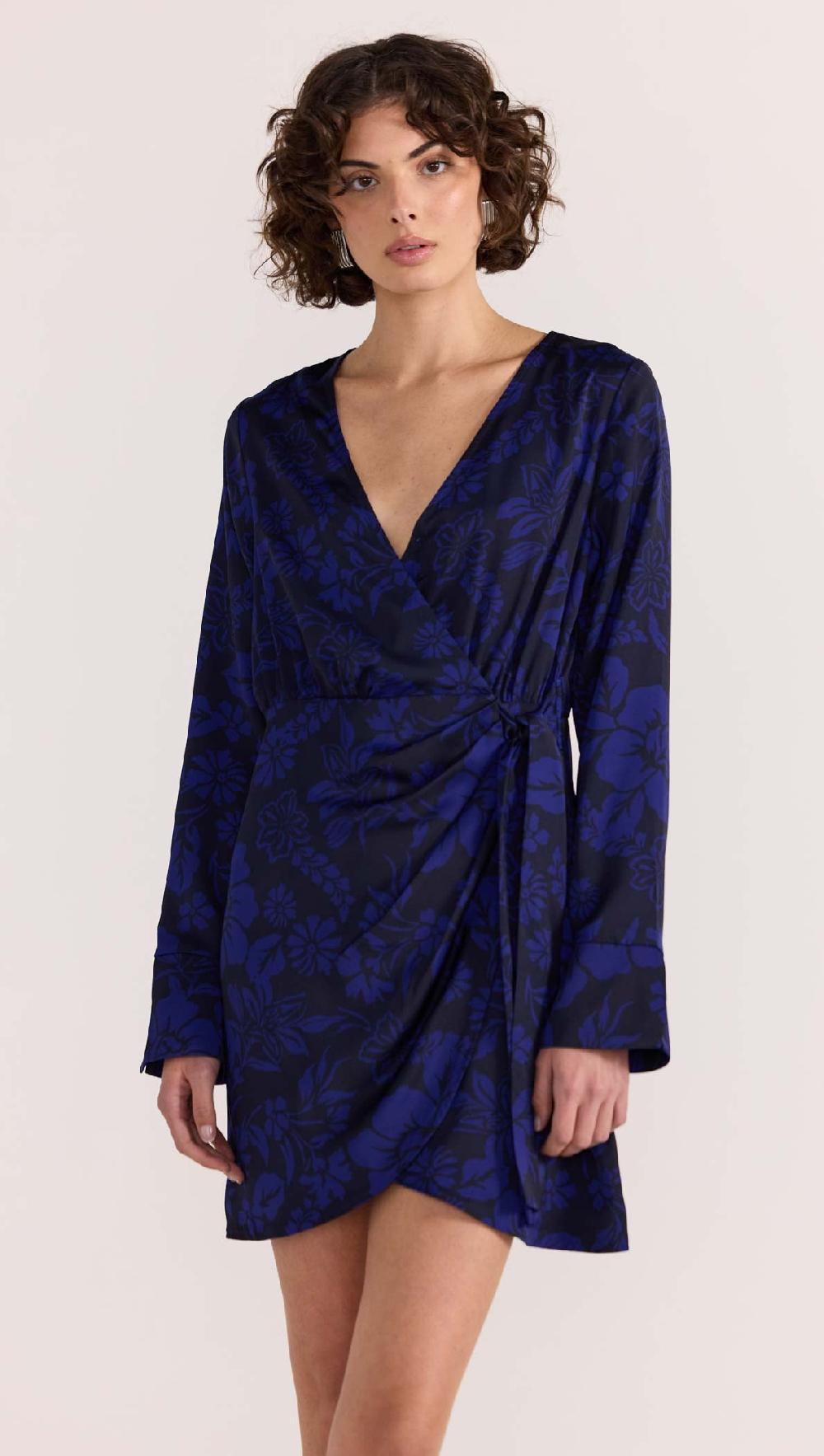 minkpink Vivi Wrap Mini Dress - Final Sale