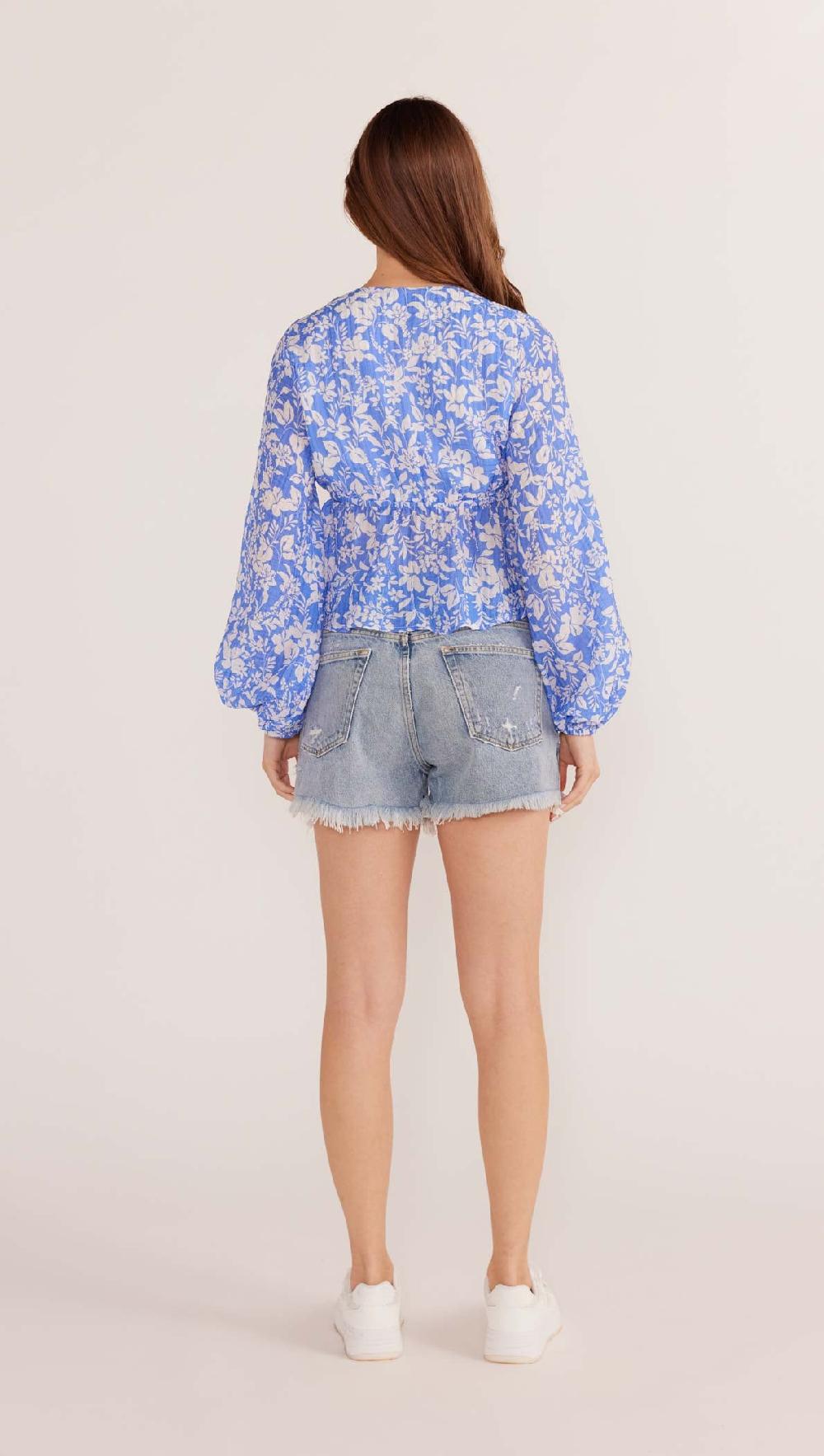 Minkpink Waverly Drawstring Blouse - Final Sale