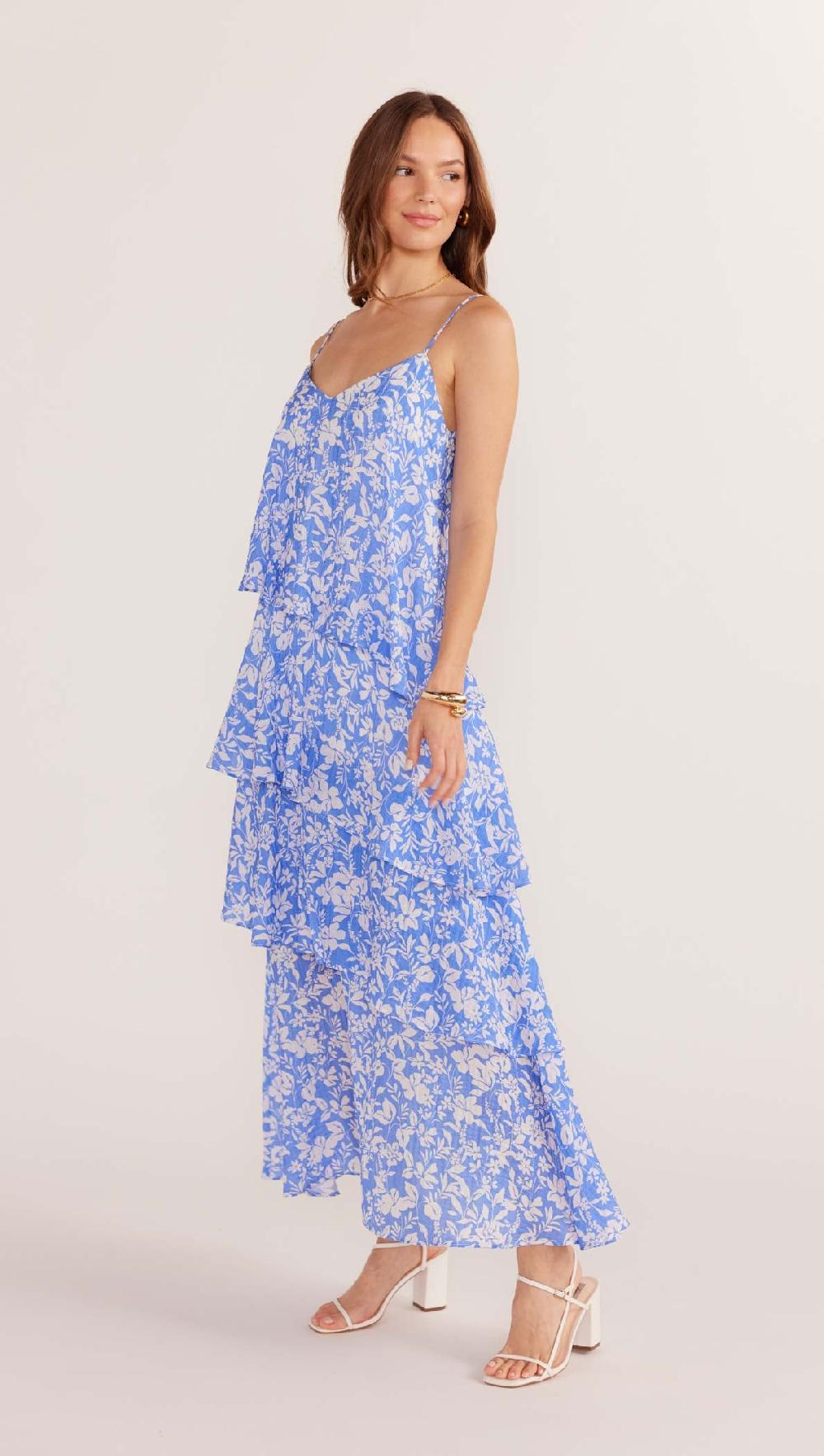 Minkpink Waverly Tiered Midi Dress - Final Sale