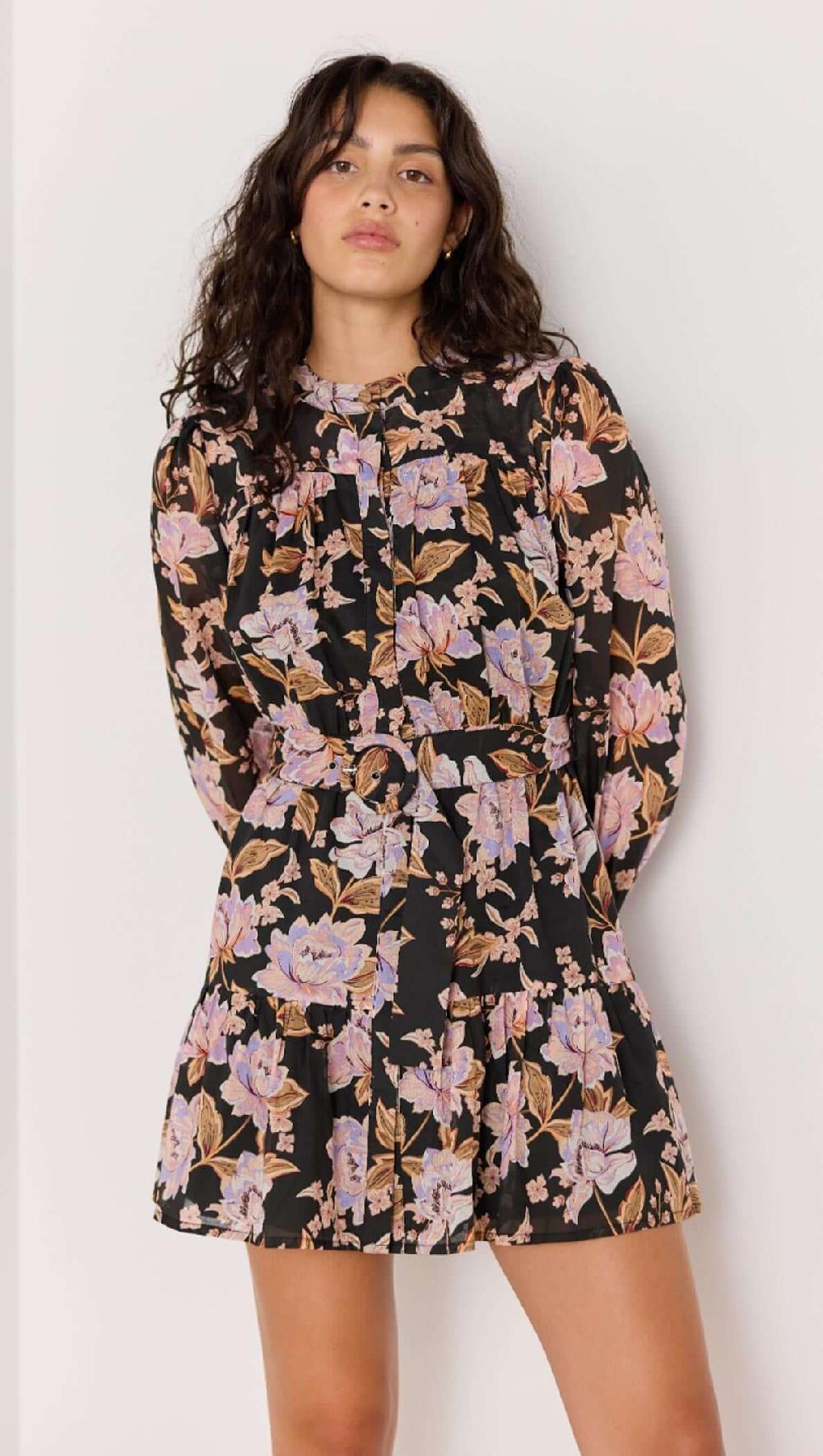 minkpink Willow Belted Mini Dress