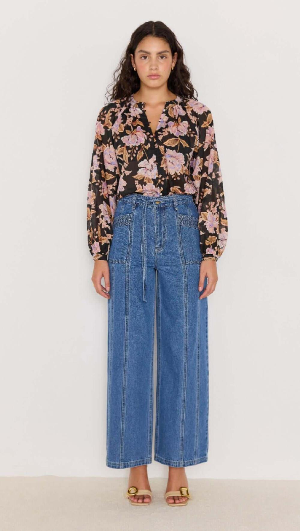 Minkpink Willow Floral Blouse