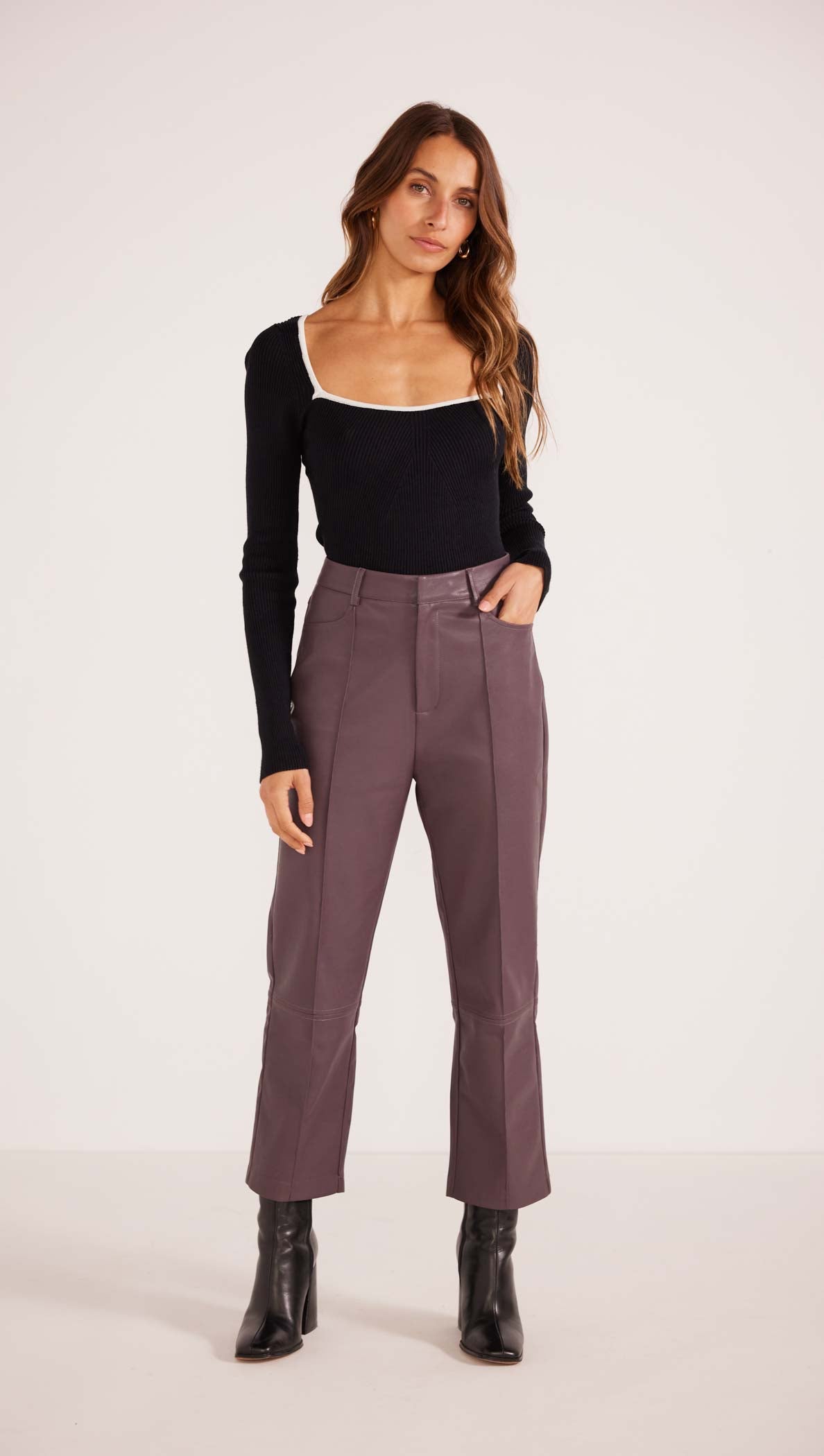 minkpink Yalena PU Pants - Final Sale