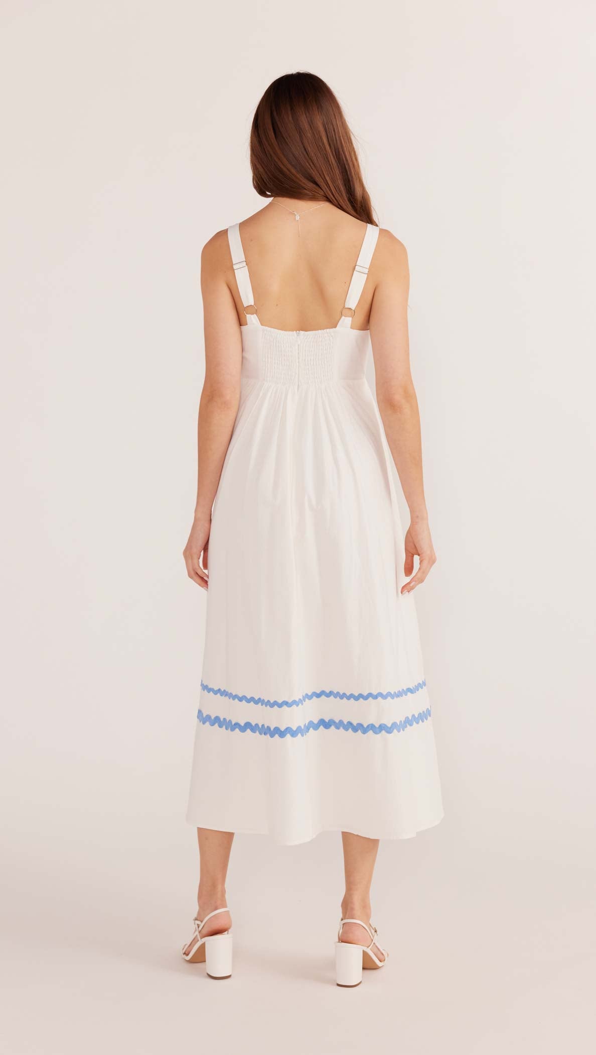 Minkpink Yareli Rikrak Midi Dress - Final Sale