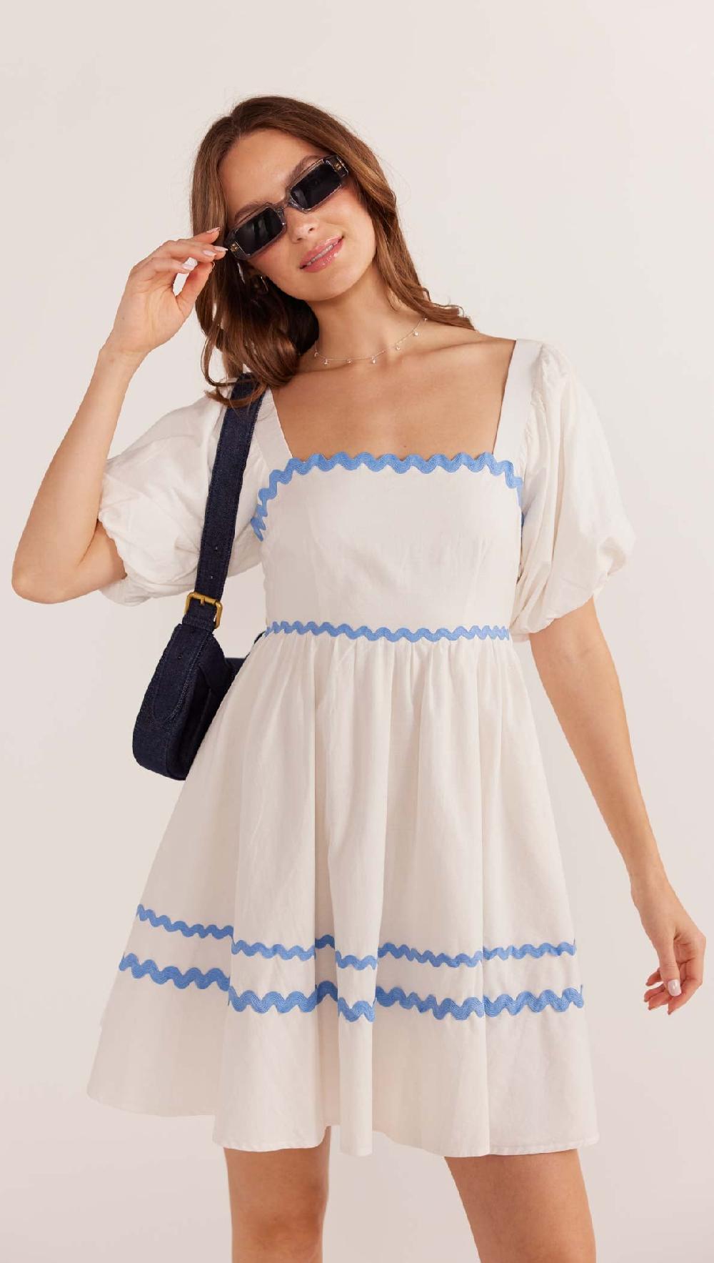 Minkpink Yareli Rikrak Mini Dress - Final Sale