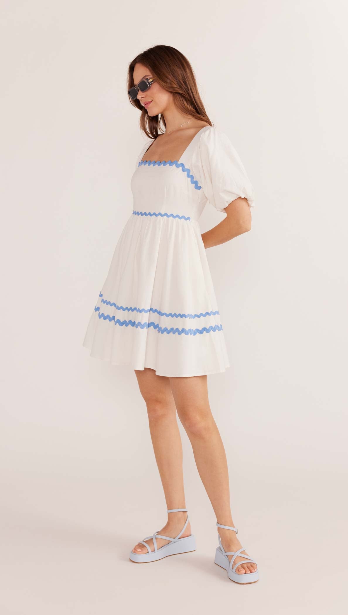 Minkpink Yareli Rikrak Mini Dress - Final Sale