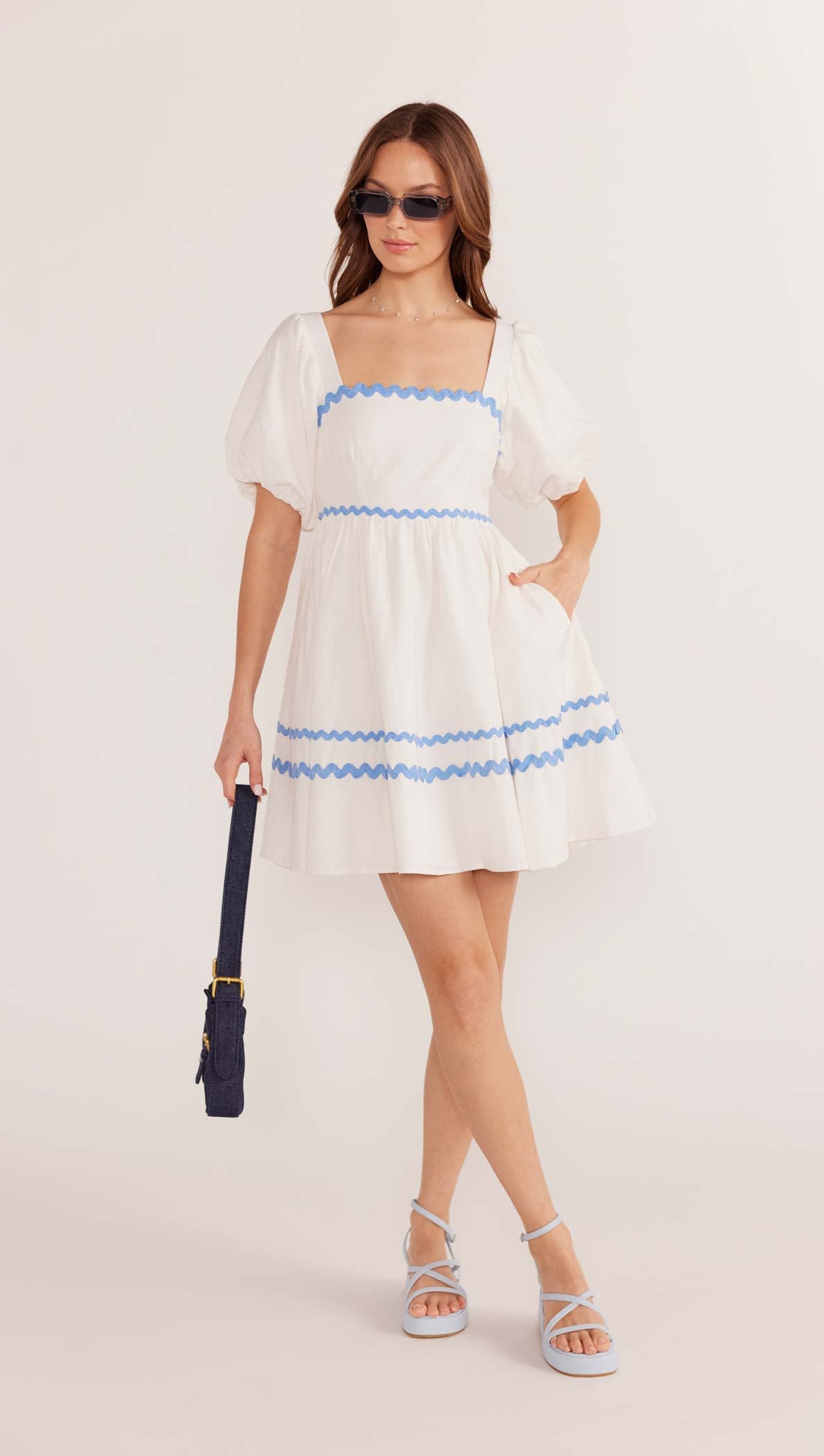 minkpink Yareli Rikrak Mini Dress - Final Sale