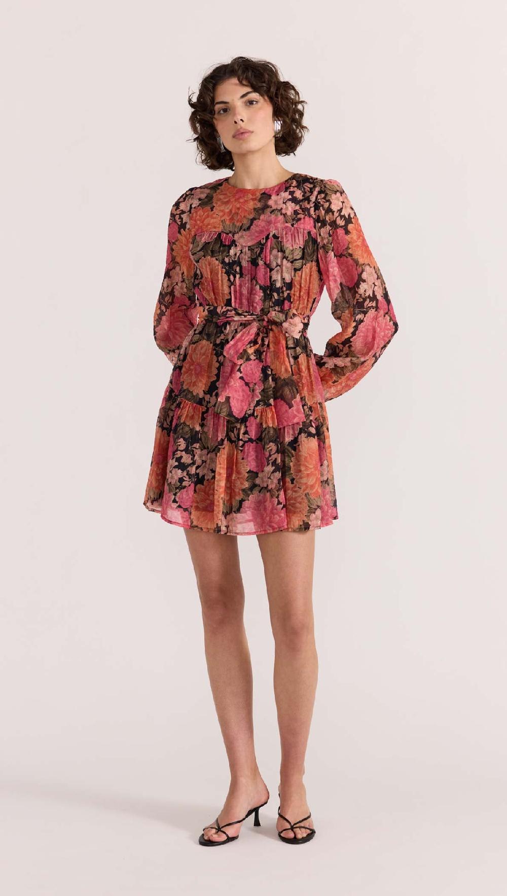Minkpink Yvaine Long Sleeve Mini Dress - Final Sale
