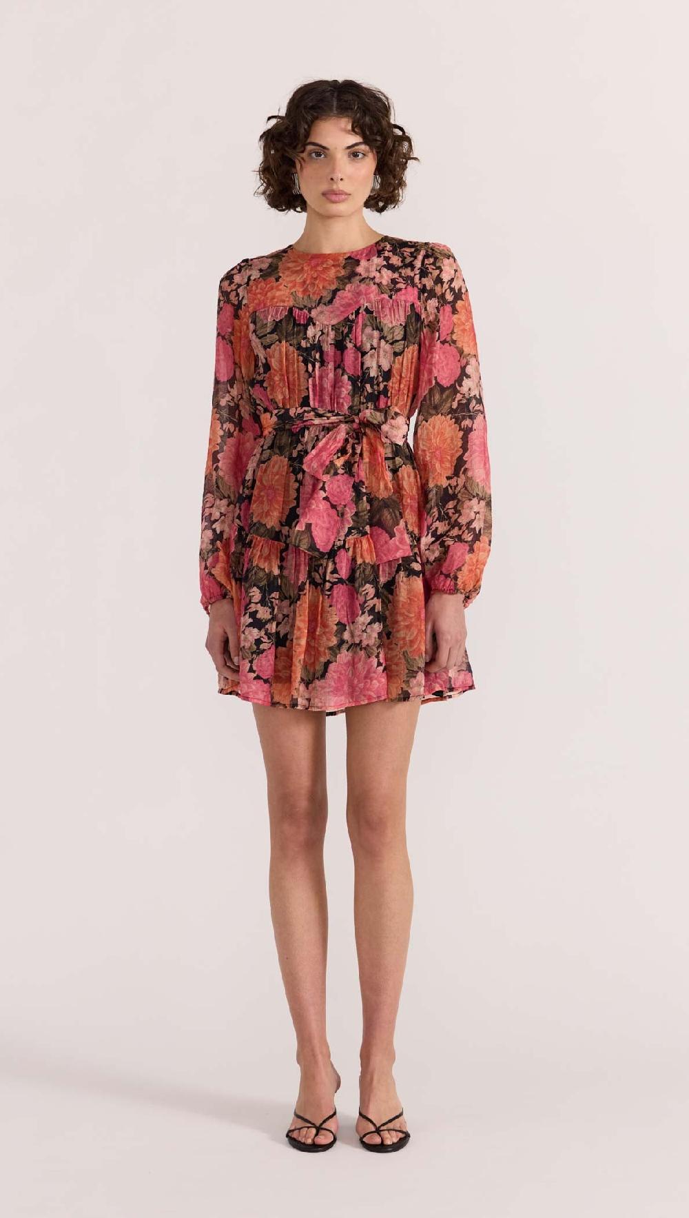 Minkpink Yvaine Long Sleeve Mini Dress - Final Sale