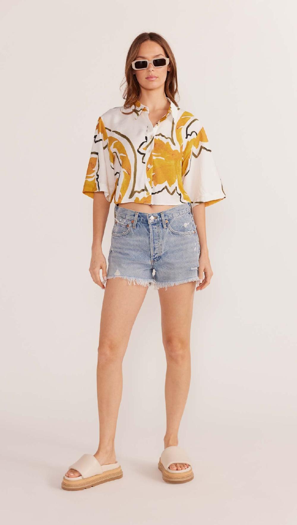 Minkpink Zuri Crop Shirt - Final Sale