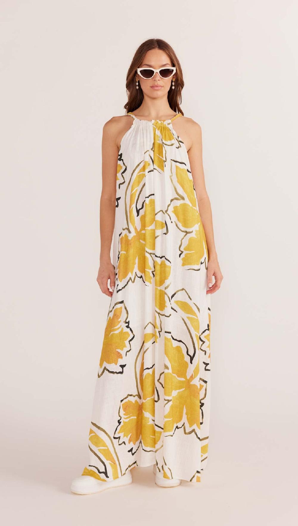 Minkpink Zuri Halter Neck Maxi Dress - Final Sale