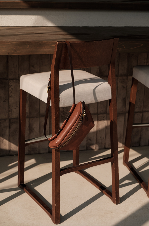 Mismo Belt Bag Leather Black