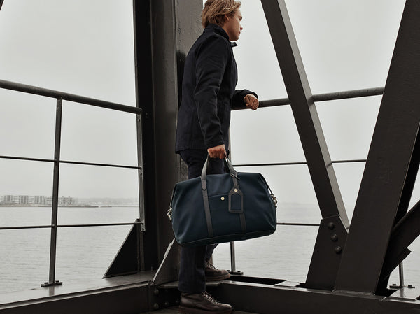 Mismo M/S Avail Navy/Dark Brown